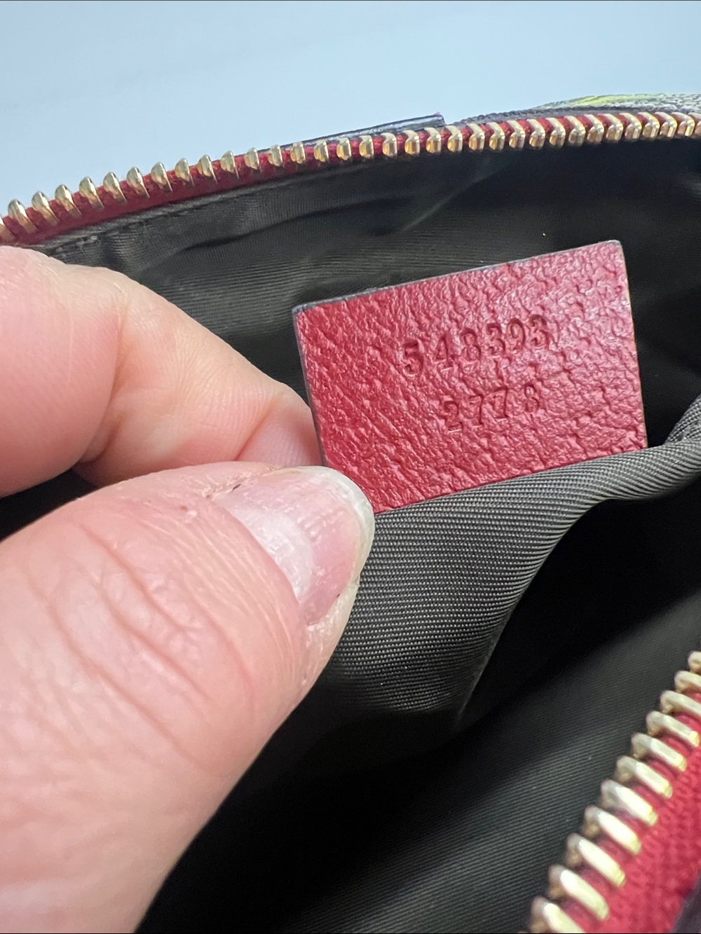 Gucci Ophidia GG Flora Cosmetic Zip Top Case - Certified Authentic - Picture 10 of 13
